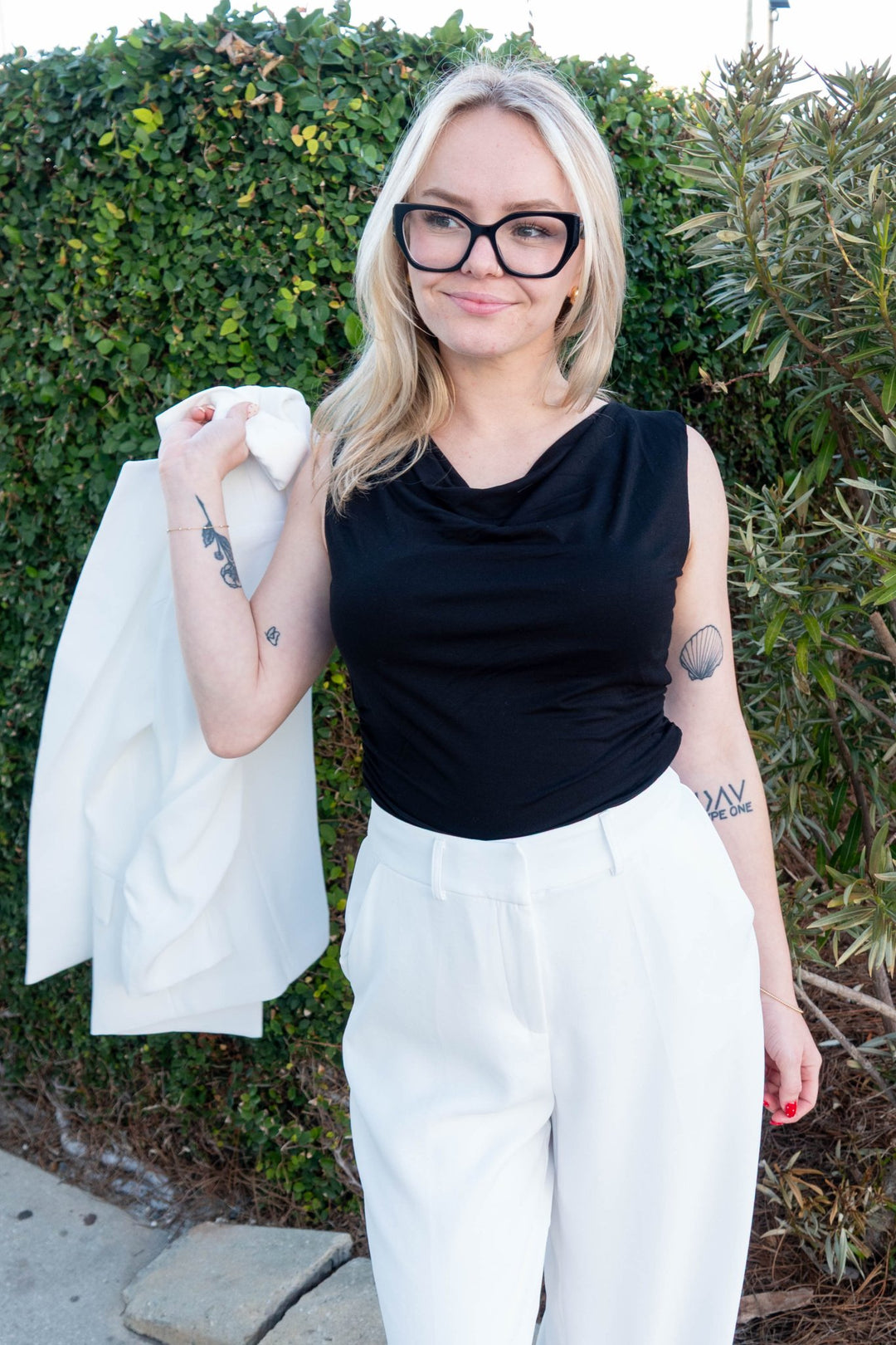 Cassidy Top - Black - Jaffi's