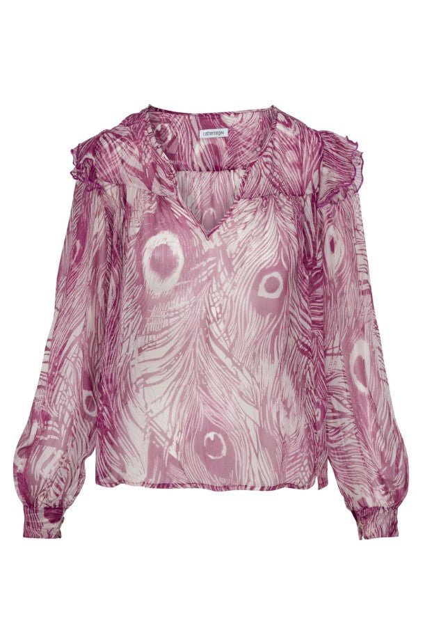 Catya Blouse - Peacock - Jaffi's