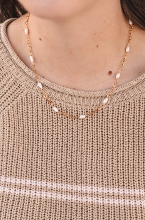 Cecelia Freshwater Pearl Necklace - Jaffi's