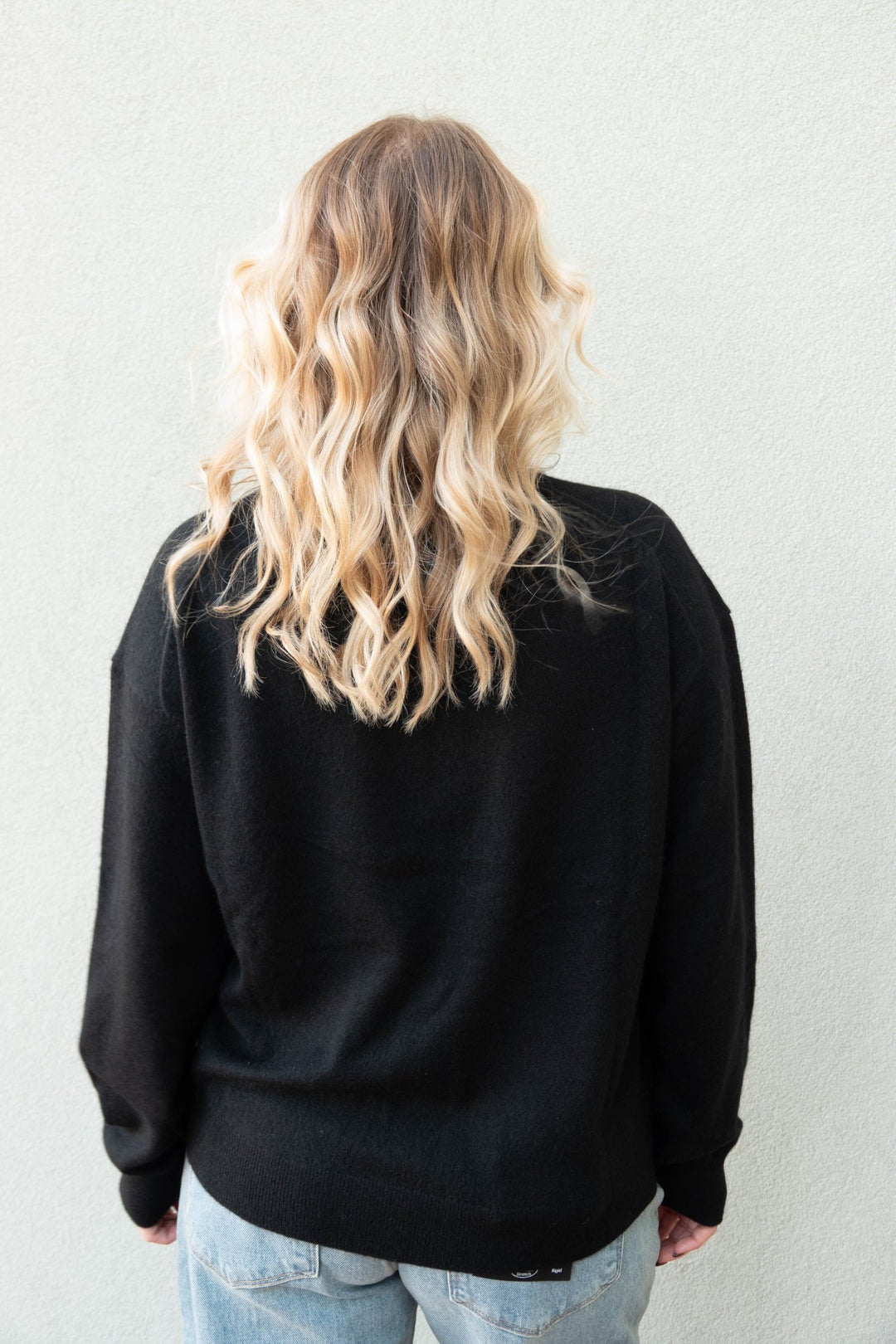 Celeste Cashmere Sweater - Black - Jaffi&