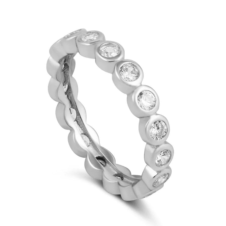 Celeste Eternity Ring - Jaffi's
