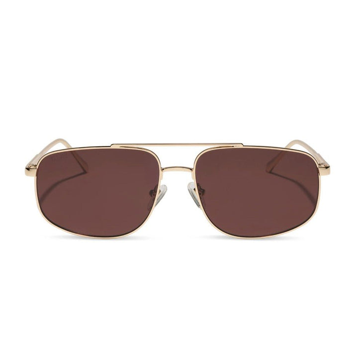 Charley Sunglasses - Gold + Brown Polarized - Jaffi&