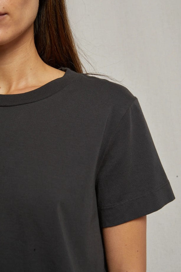 
                  
                    Cher Ringspun Cotton Tee - Vintage Black
                  
                