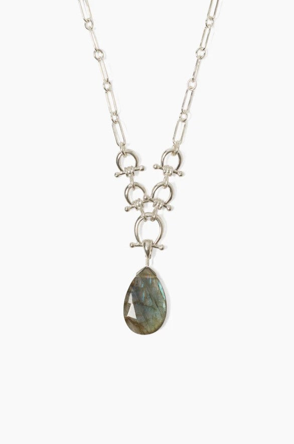 Cheval Necklace - Labradorite