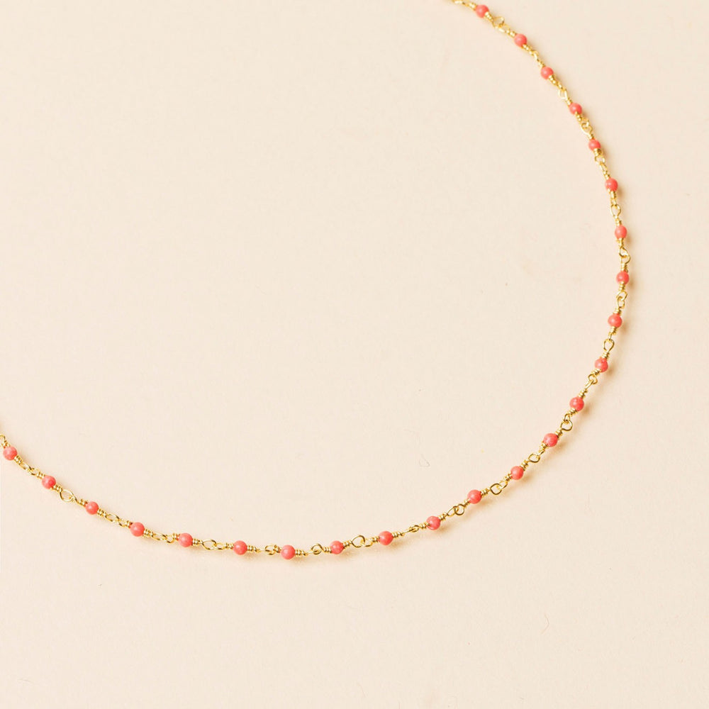 India Coral Necklace