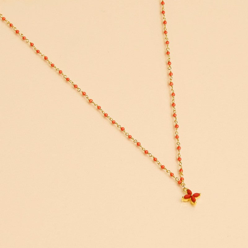 India Costa Coral Necklace