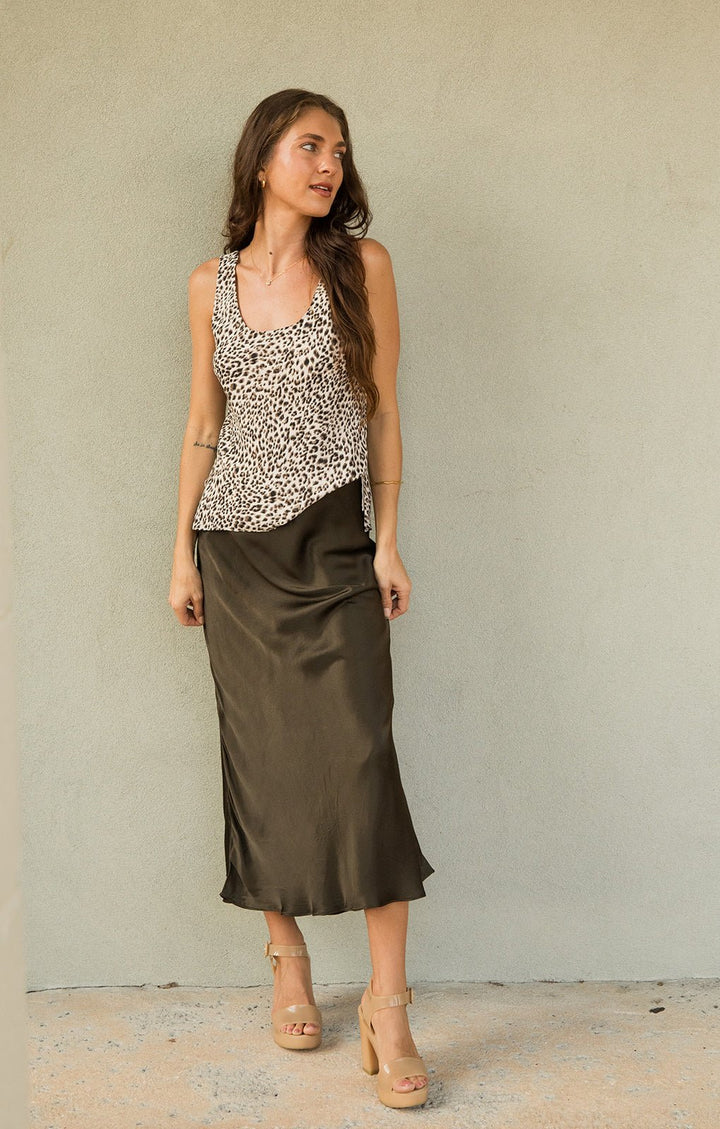 Cindy Top - Taupe Leopard - Jaffi&