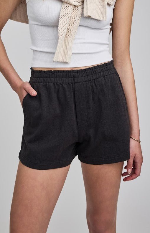 Cleo Short - Washed Black - Jaffi's