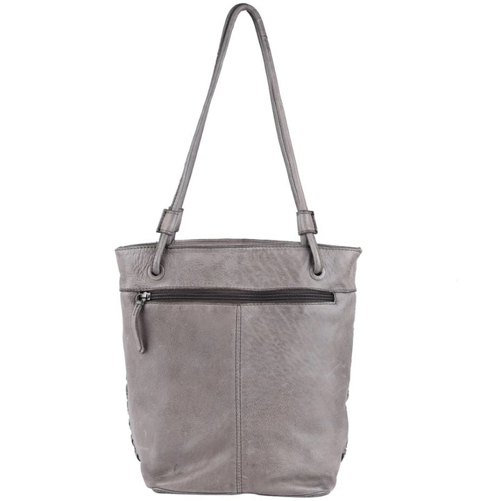 Clover Tote/Shoulder Bag - Grey