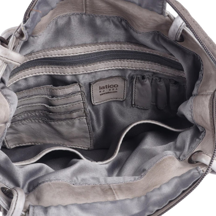 Clover Tote/Shoulder Bag - Grey