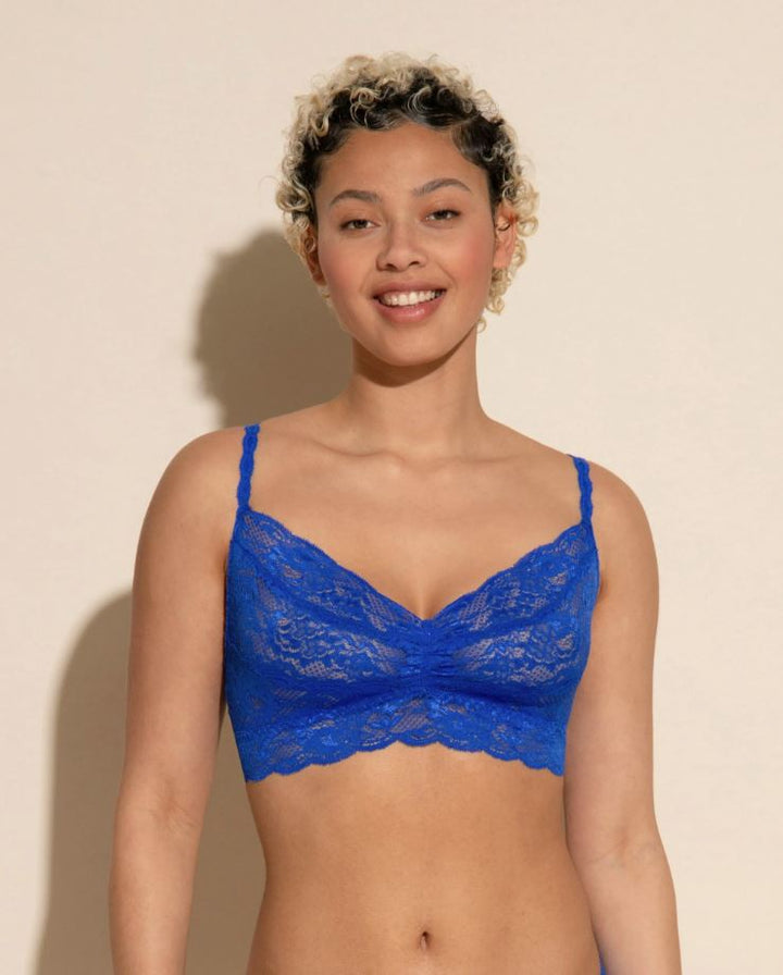 Never Say Never Sweetie Bralette - Cobalt