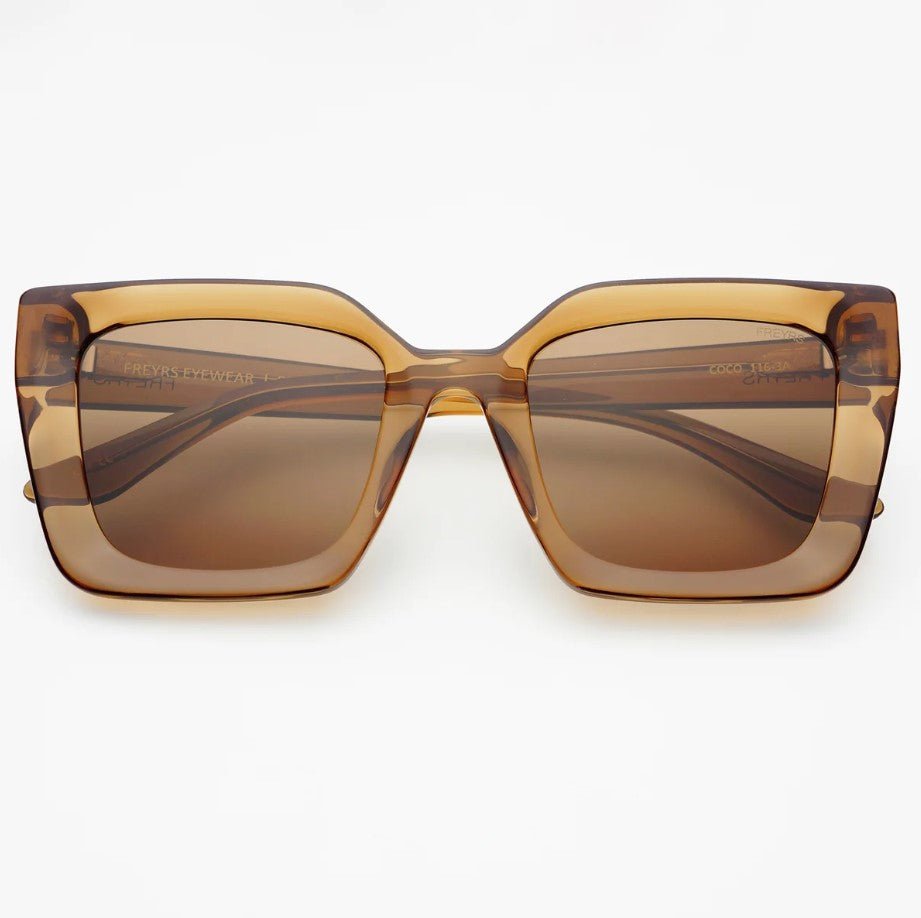 Coco Sunglasses - Brown - Jaffi's