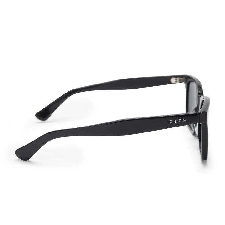 Colton Sunglasses - Black + Grey Polarized