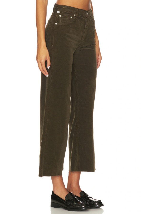 Corduroy Lyra Wide Leg Crop - Costes - Jaffi's
