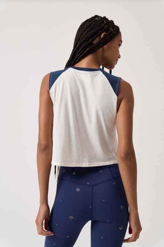 Cosmic Mirage Rally Tank - Vintage White - Jaffi&