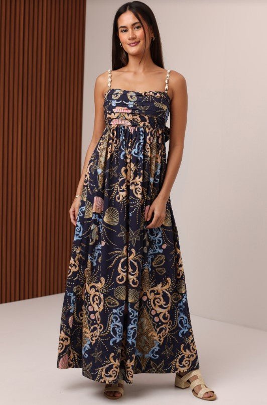Courtney Maxi Dress - Gilded Coast - Jaffi's