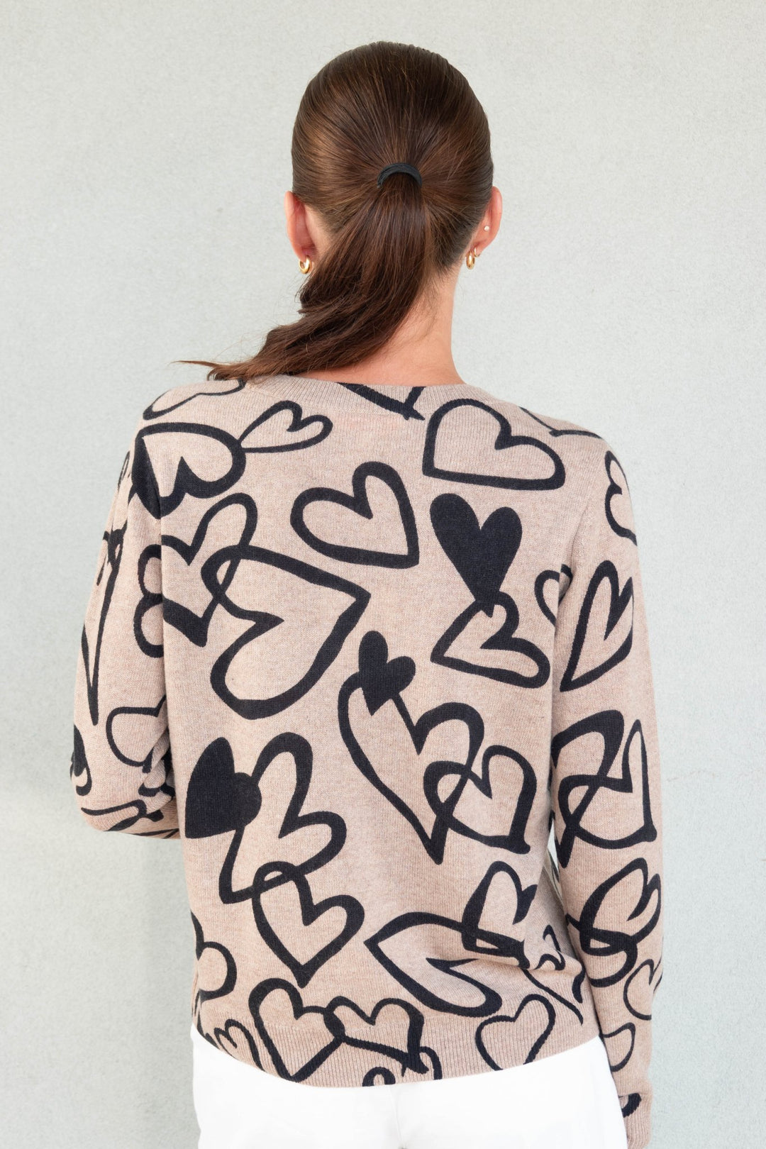 Crazy Love Cashmere Sweater - Biscuit - Jaffi&