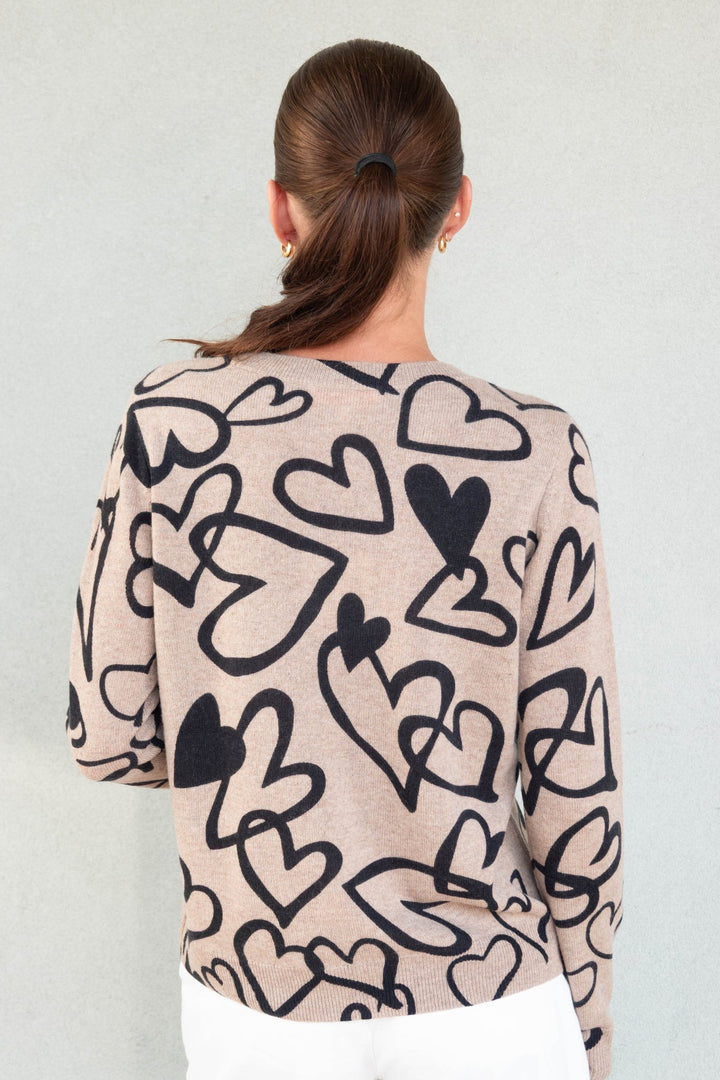 Crazy Love Cashmere Sweater - Biscuit - Jaffi&