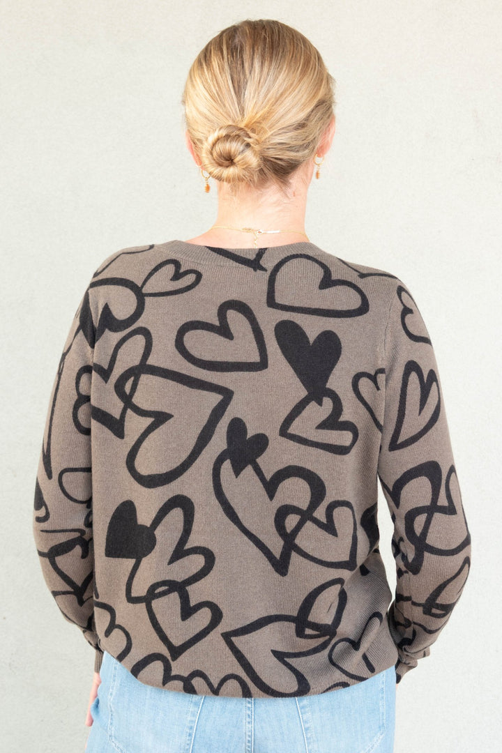 Crazy Love Cashmere Sweater - Shale - Jaffi&