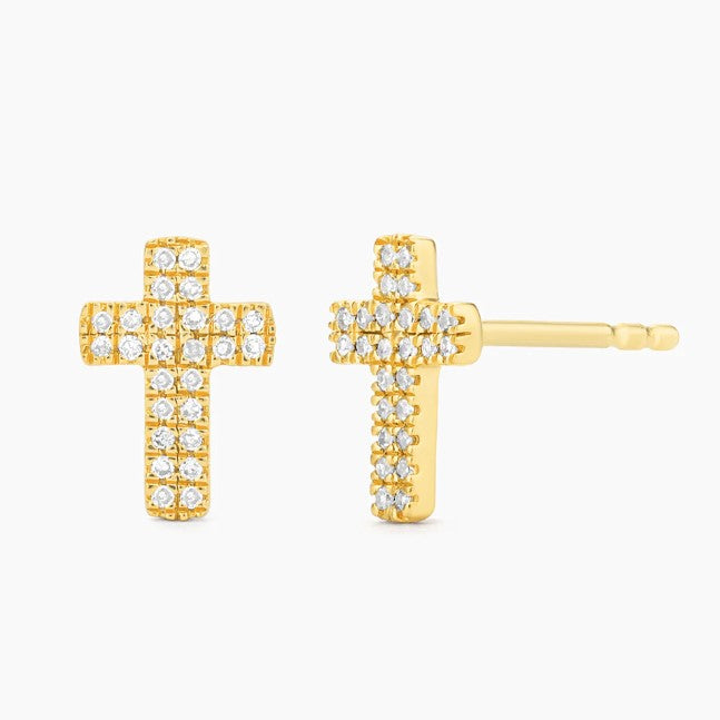 
                  
                    Small Cross Fashion Earrings Ella Stein
                  
                