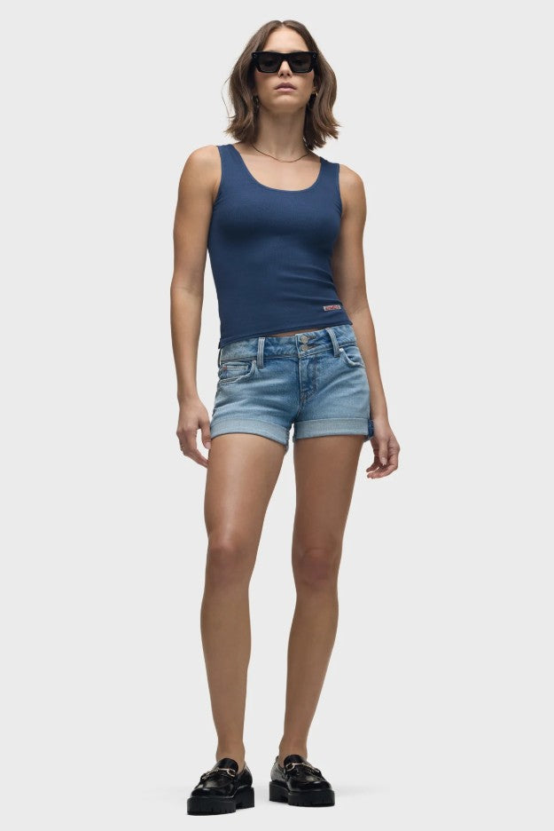 Croxley Mid Rise Cuff Short - Anthem