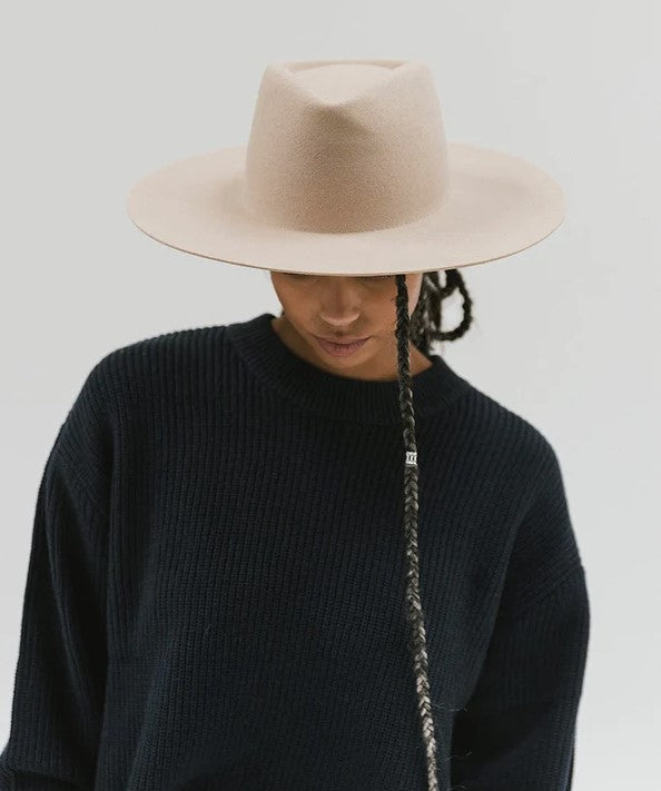 Dakota Triangle Crown Wide Brim Hat