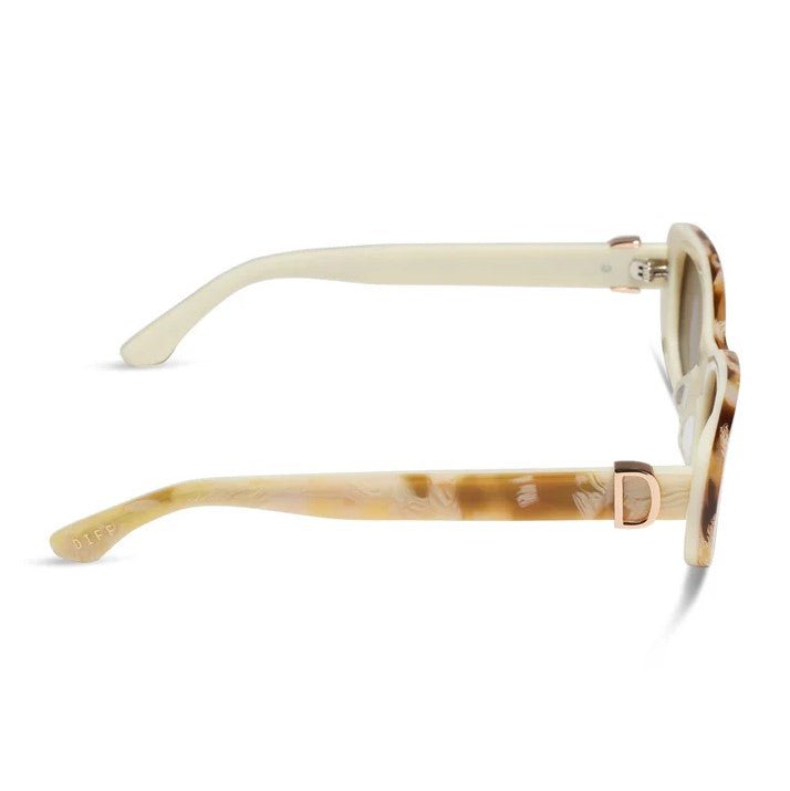 Daphne Sunglasses - Gilded Tortoise + Brown Polarized - Jaffi&