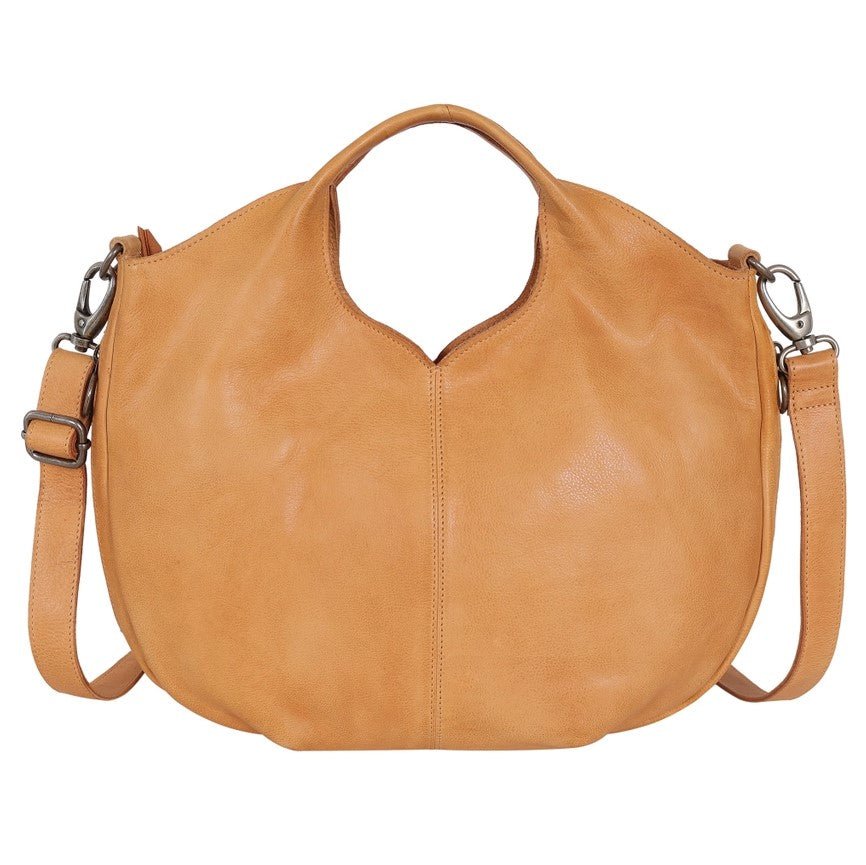 Darby Crossbody - Camel - Jaffi's