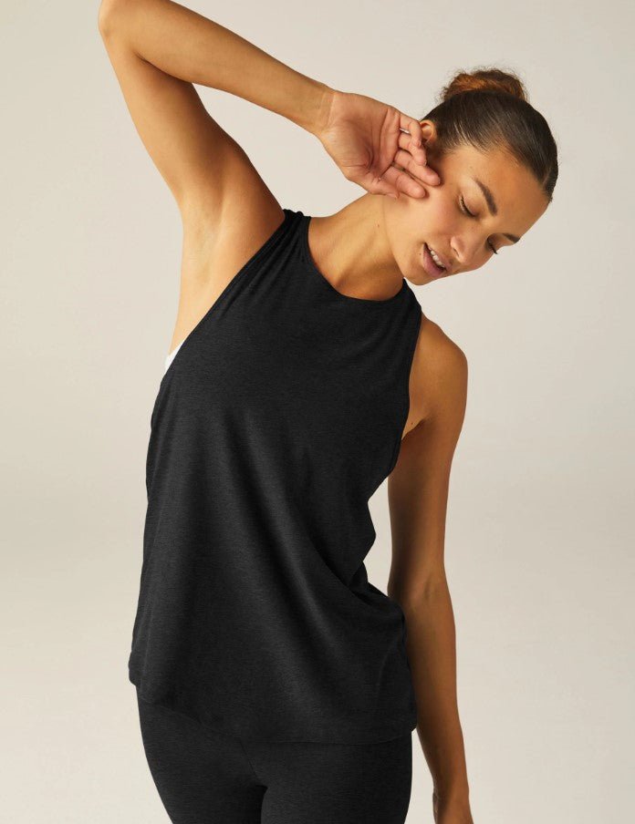 Darkest Night Featherweight Captivate Cut Out Tank - Jaffi's