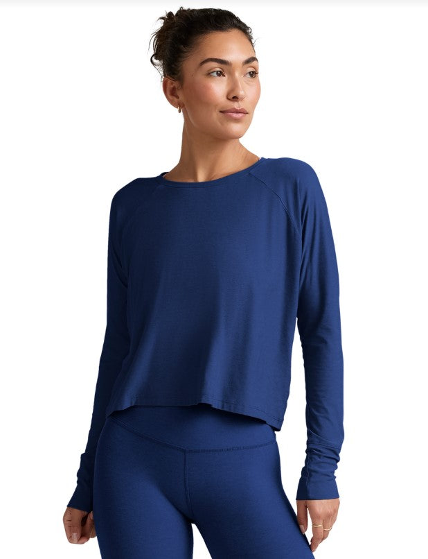 Featherweight Daydreamer Pullover - Marine Blue Heather