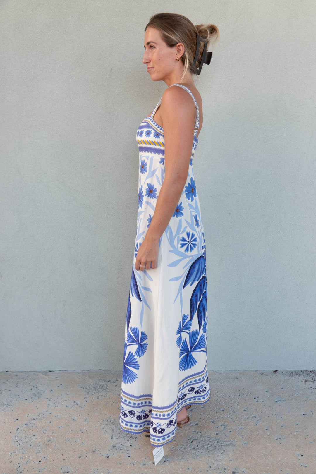 Delphine Maxi Dress - Blue Mirage II - Jaffi's