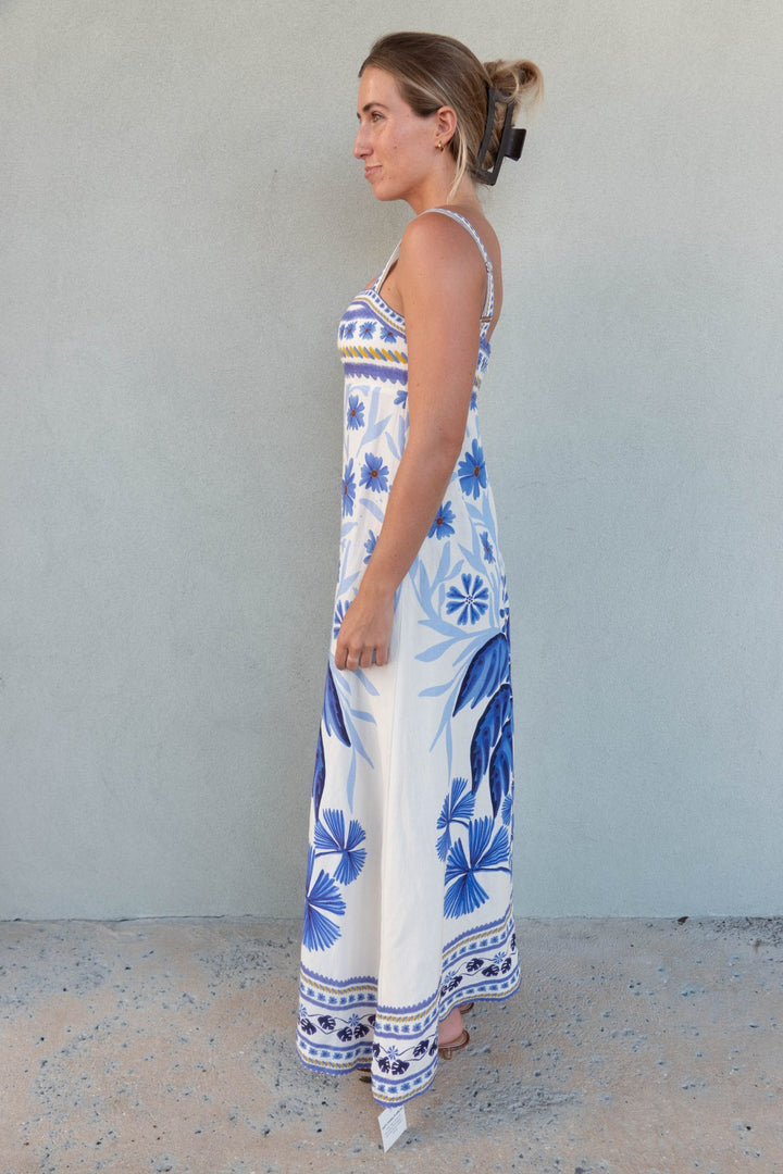 Delphine Maxi Dress - Blue Mirage II - Jaffi's