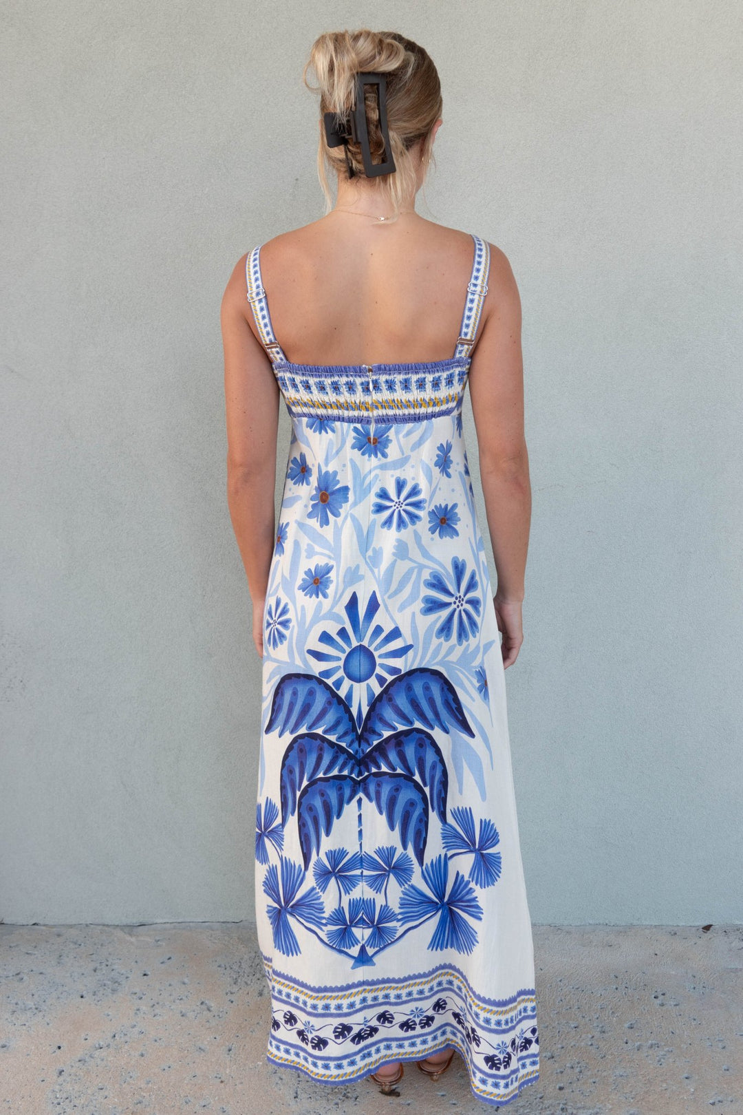 Delphine Maxi Dress - Blue Mirage II - Jaffi's