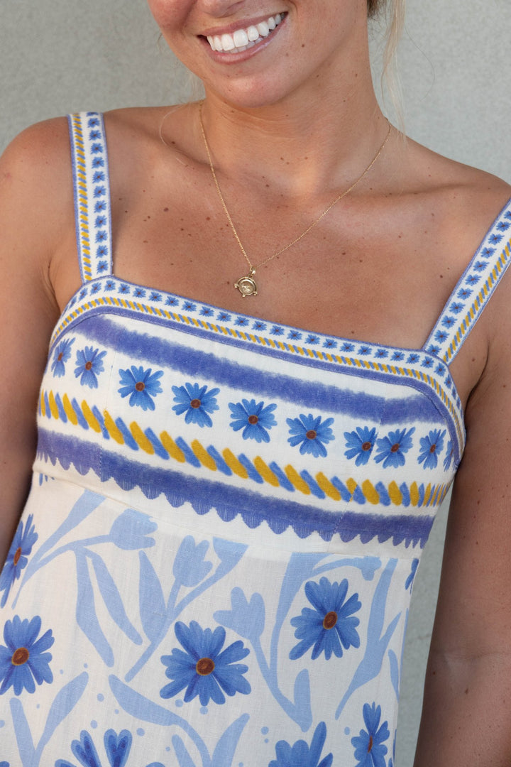 Delphine Maxi Dress - Blue Mirage II - Jaffi's