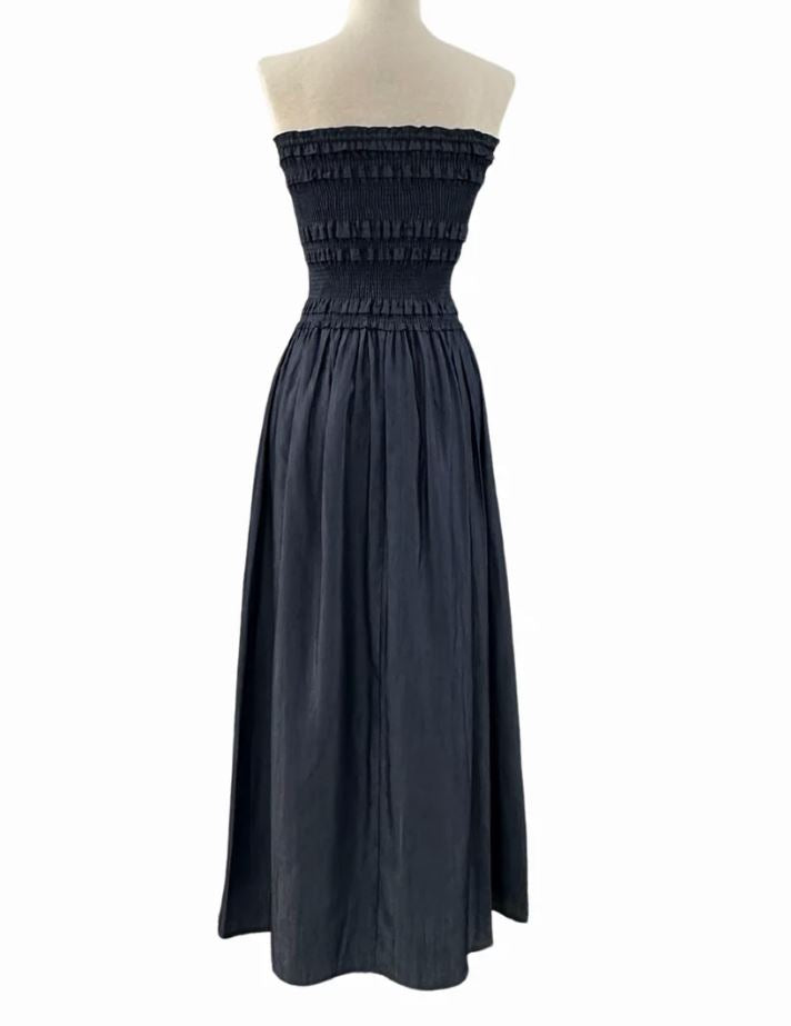Destiny Dress - Dark Indigo