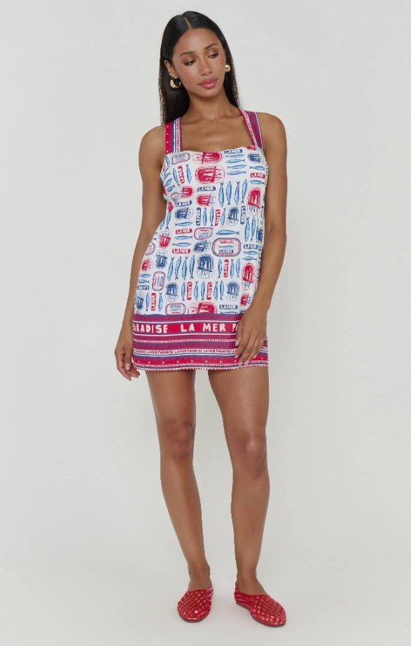 Detour Mini Dress - Sardine Boarder - Jaffi's