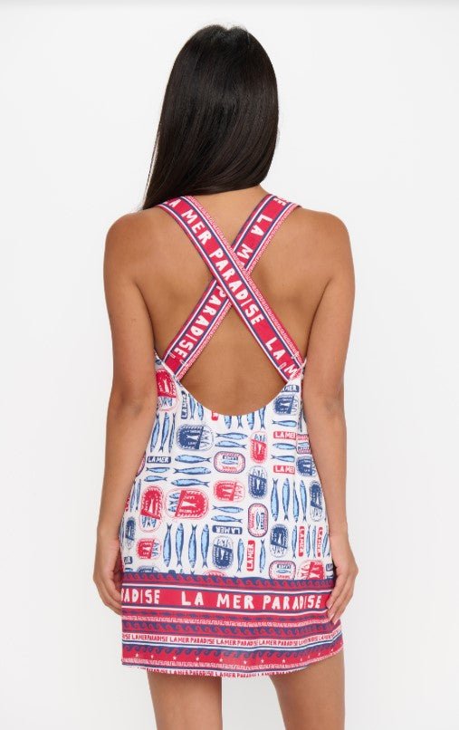 Detour Mini Dress - Sardine Boarder - Jaffi's