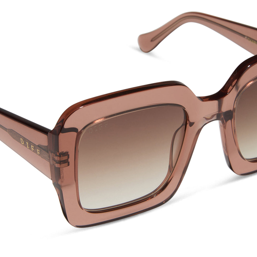 Charise Sunglasses - Cafe Ole + Brown Gradient Polarized