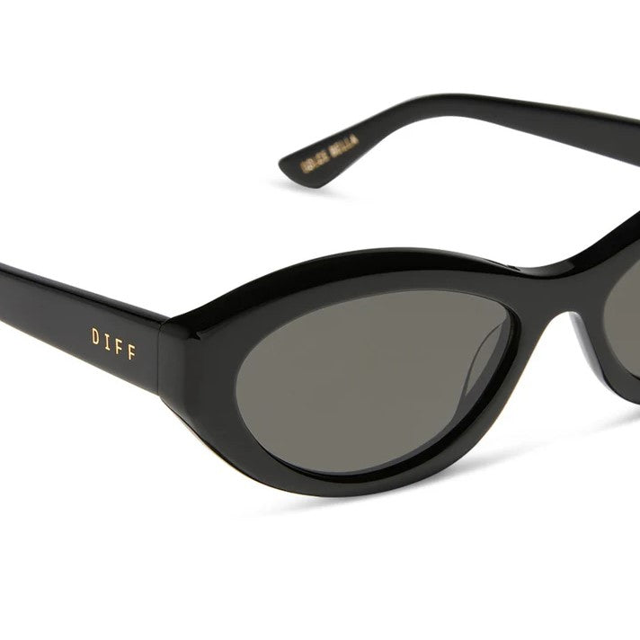 Dolce Belle Sunglasses - Black + Grey