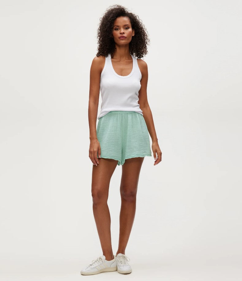 Serene Dream Gauze Flutter Short