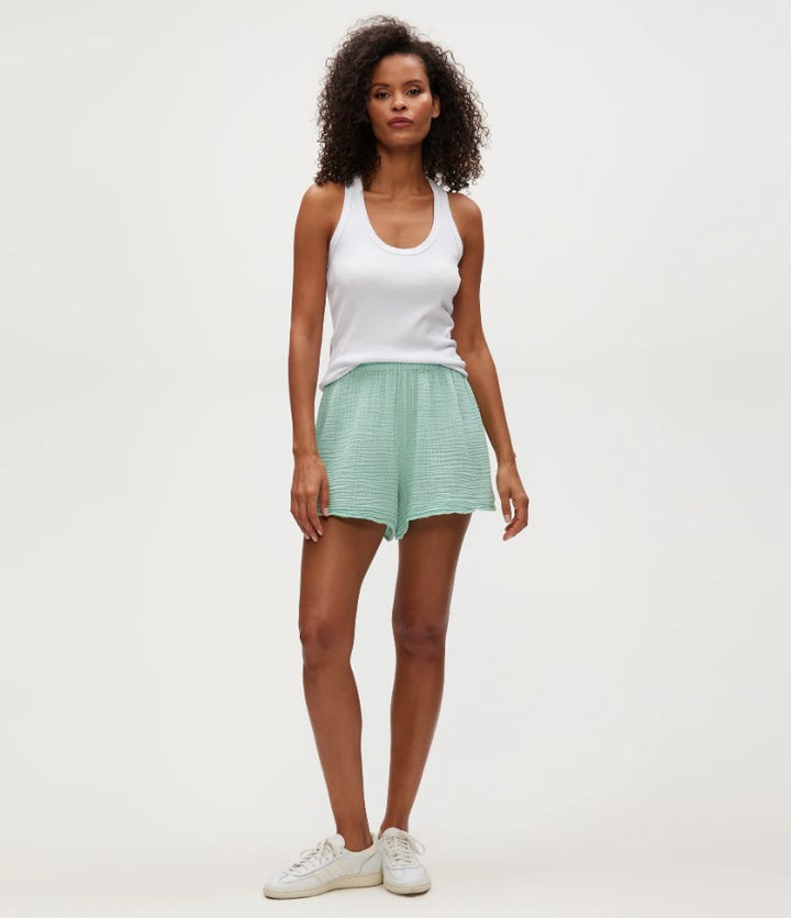 Serene Dream Gauze Flutter Short