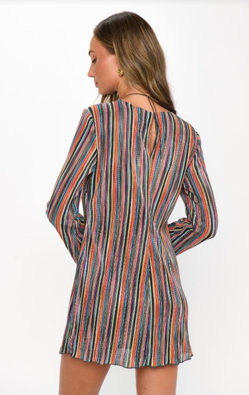 Drifter Mini Dress - Sundown Stripe
