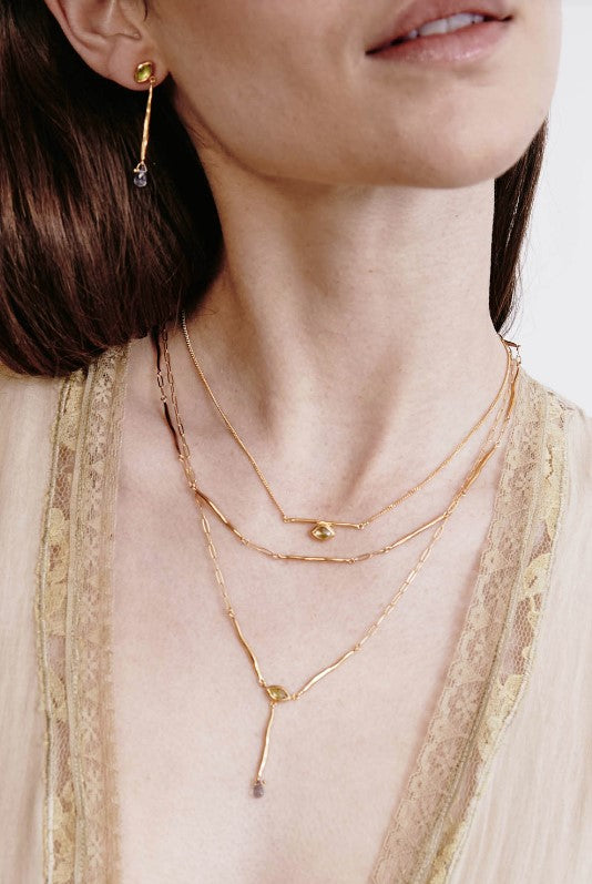 Perdidot Drop Necklace