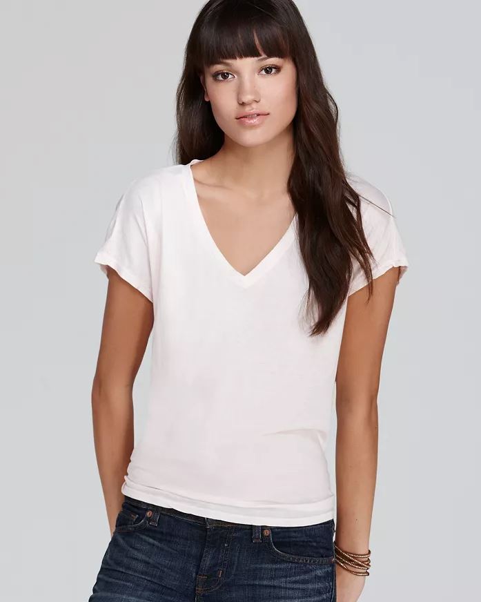 Dylan Classic V Neck Tee