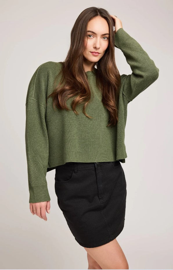Echo Pullover - Heather Ivy