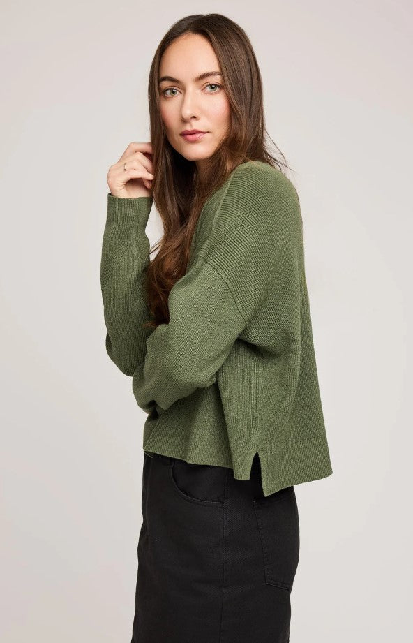 Echo Pullover - Heather Ivy