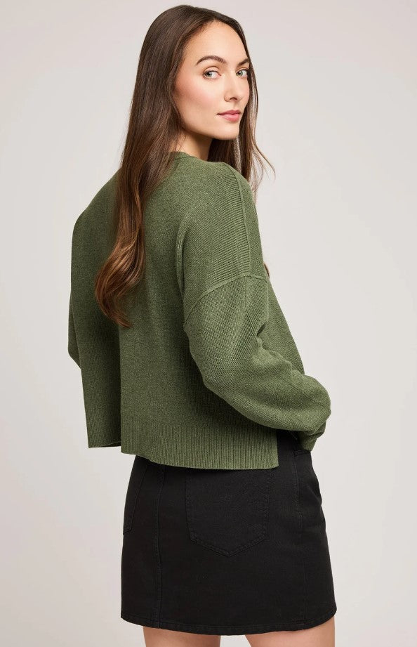 Echo Pullover - Heather Ivy
