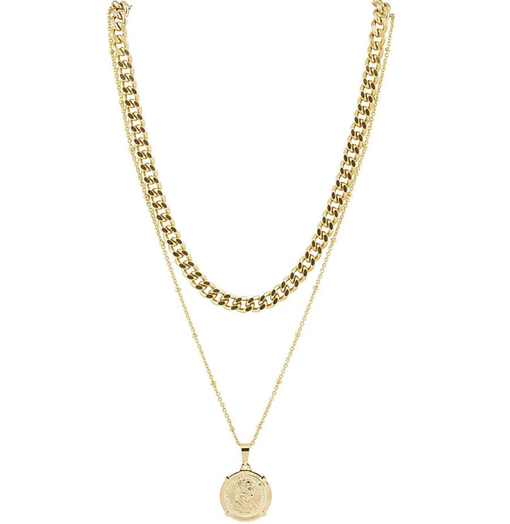 Edina Coin Necklace