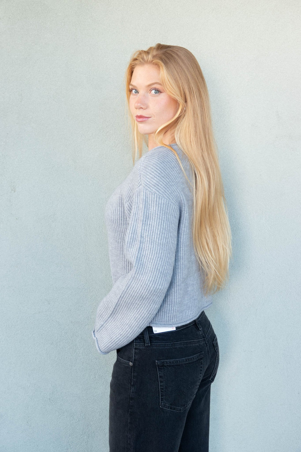 Elara Sweater - Heather Grey - Jaffi's