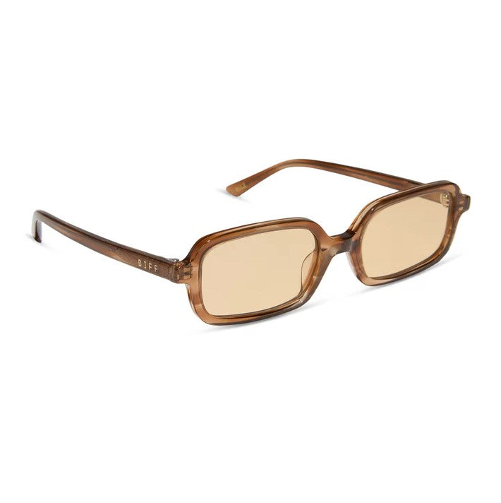 Elle Sunglasses - Tortoise + Brown Tint
